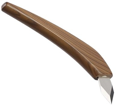 Garosa Taglierina per Intaglio del Legno a Doppio Taglio Forgiata a Mano con Trattamento Termico per la Lavorazione del Legno per la Marcatura di Imbarcazioni da Taglio