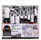 POSCA Permanent Marker White Paint Pens. All Nib Sizes for Art & Crafts. Multi Surface Use On Wood Metal Paper Canvas Cardboard Glass Fabric Ceramic Rock Stone Pebble Porcelain. Set of 8