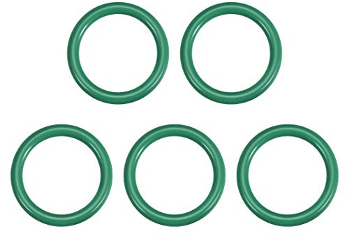sourcing map 5 Stück O Ring 20.2mmx25mmx2.4mm FKM Dichtungsringe O-Ringe Fluor Gummi Öl Säure Unterlegscheiben für Industerie Maschinen Auto Reparatur Wärmebeständigkeit