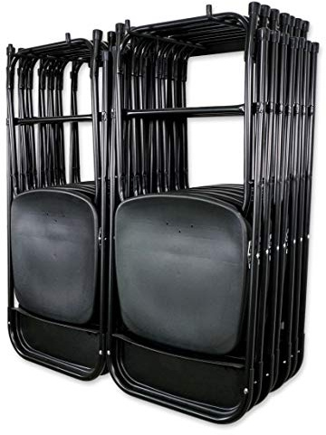 StoreYourBoard Double Chair Storage Rack – 2 Pack Heavy Duty Folding Chair Rack for Garage Organization, Holds 200 lbs, Chair Hangers for Folding, Patio, Beach & Camping Chairs