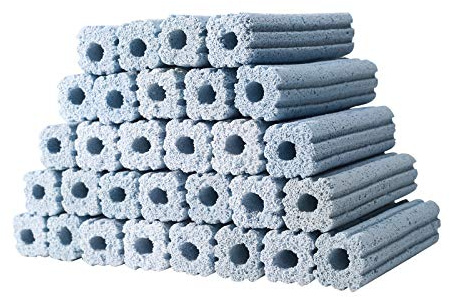 boxtech Aquarium Medien, Aquarium Filtermedien 3kg 30er Pack Bio-Datenblöcke Aquarium Filtration für Sumpffilter, Teich