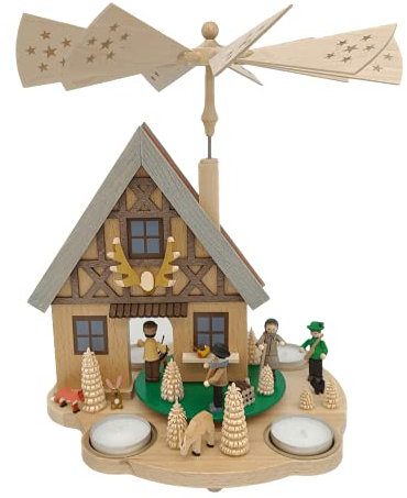 Richard Glässer 1-Tier Pyramid - Forester's House - 29 cm / 11.4 inch