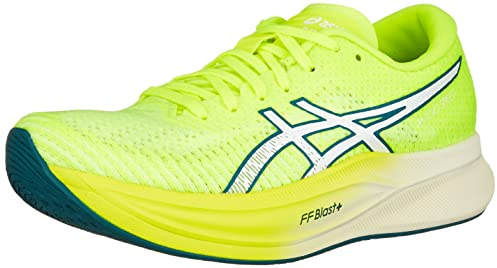 ASICS Women's Magic Speed 2 Trainers, Safety Yellow White, 7.5 UK