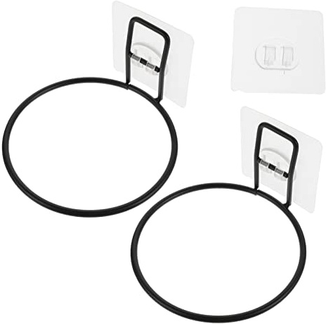 Mipcase 2pcs for Medium Fixing Hanging Household Food Feeder Mounted Fixed and Frame Pet Rack Iron Cat Wall Bowl Dog Holder Cats， Cats Wall-mounted Bracket Dogs Feeding Basin Elevated