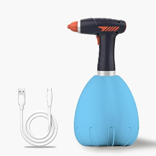 Botella Rociadora Eléctrica Plant Mister para Plantas de Interior/exterior, 1L Botella Rociadora de Jardinería Botella Rociadora Automática Plant Mister Área de Rociado Pulverizador de Agua(Azul)
