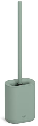 stardis Pure - Escobillero de inodoro (silicona, mate, antibacteriana), color verde