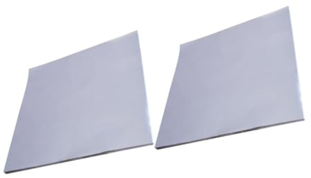 PartyKindom 50sheets Multi-Function Tin Foil Baking Paper Convenient Household Foil Sheets for Toasting Accessory and Baking Paper Use