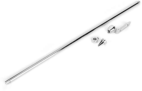 Cocoarm Motorcycle Flag Pole Vehicle Flagpole Rear Flagpole Universal Fit for Motorcycle Auto, Stainless Steel Flag Pole for Motorcycle Rear Luggage Rack Mount Flag Pole (Electroplating)