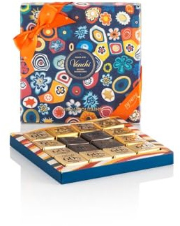 Venchi - Collezione Murrine - Cofanetto con Cioccolatini Mini Blend Assortiti, 47 g - Senza Glutine - Vegano - Idea Regalo