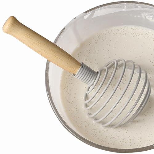 SVCEQZE Batidor de huevos, batidor de acero inoxidable,Batidor de cocina batidor de - Batidora batidora manual, batidora en espiral, batidora de huevos, herramientas de cocina de acero inoxidable,