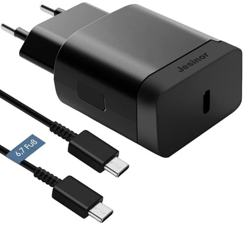 for Samsung Charger, for Samsung Fast Charger 25W Plug and 6ft Cable USB C to C, USBC Phone Chargers Compatible with Samsung Galaxy S24 S23 Ultra S22 S21fe S20 A33 A53 A54 A14 A13 Z Flip/Fold 4