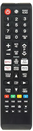 Universal Remote Control Replacement fit for All Samsung TV, Replacement Compatible with SAMSUGN QLED UHD SUHD HDR LCD LED Frame Curved Solar HDTV 4K 8K 3D Smart TV