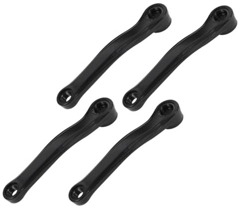 Kisangel 4stücke Teiliges Links Kurbelarm Bike Klappfahrrad Mountainbike Und Rennrad Einfache Installation Präzise Verarbeitung Schwarz