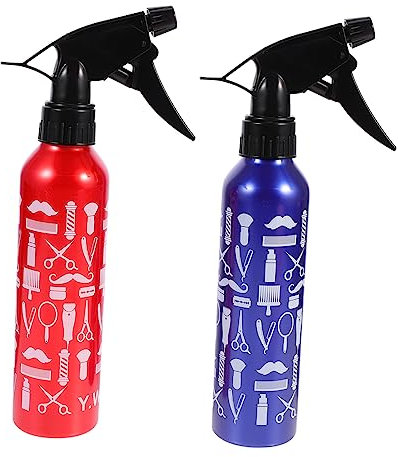 VICASKY Pack de 2 Botellas Rociadoras de Agua de Pet para Salón de Belleza y Hogar, Pulverizador Multiusos que Previene el Secado del Cabello y Ahorra Trabajo