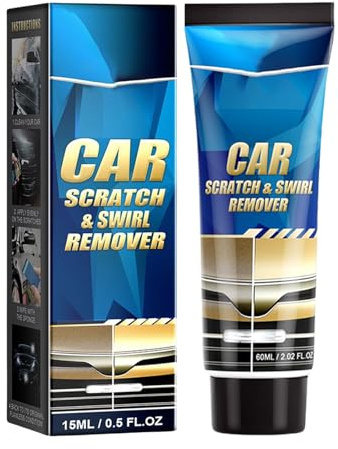 Riparazione Graffi Auto | Pasta Lucidante Graffi - Cura Auto Dettagli Lucidatura Protezione Brillante Rimuovi Swirl con Spugna per Cura Alto Lucido
