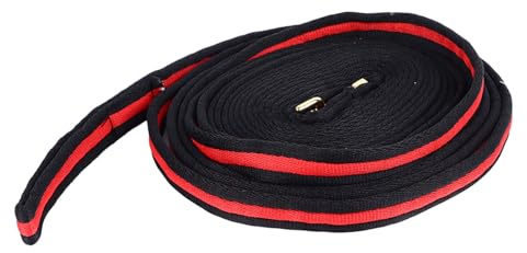 Zerodis Pferdes Longe Line Langable Hochzug -Trainingsseil für Wettbewerb und Tägliches Gebrauchs -Longe Seil mit Snap für Trainingsmaterial Polyester