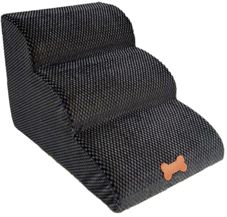Hundetreppe Haustierstiefleiter, Katze Klettern weiche Bettrampe für Haustiere, Couch-Zugangsstufen, Faltbare Innen- und Treppensofa tragbarer Nicht-Schlupf