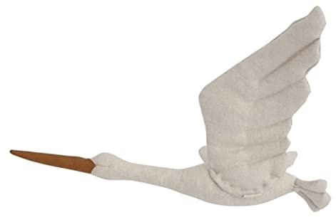 Cotton Line Wandbehang Schwan Plüsch Gefüllte Zimmer Anhänger Home Schlafzimmer Kinderzimmer Dekoration Hängende Verzierung, Weiß
