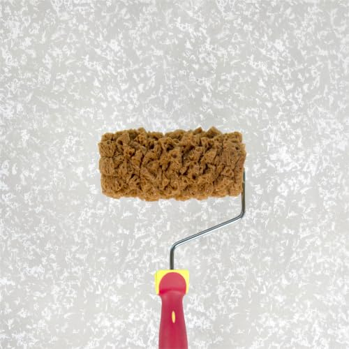 Hanroy Sponge Paint Roller Small 5 for Texture Painting Decorators Brush Tool, Fast and Easy Pattern Art Sponge Roller for Home Wall | 5-Inch Sea Sponge Roller For Faux Finish & Texture Painting. Sponge Patterns On Walls & Ceilings.Washable & Reusable(RM458K)