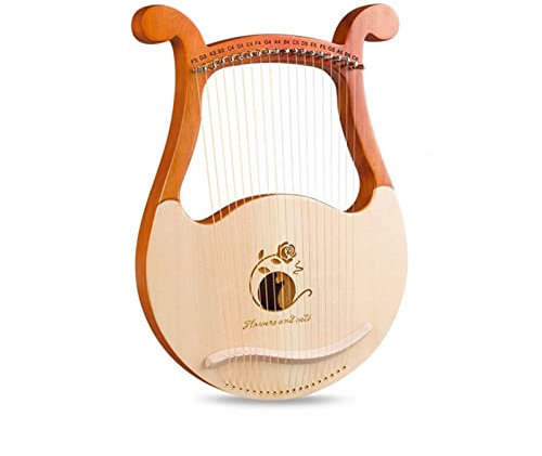 Stimmschlüssel Für Tragbare Musikinstrumente Mit 19 Saiten, Mahagoni, Harfe Harfen-Saiteninstrument (Color : 3)