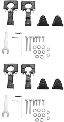 Aflytep - Soporte de montaje para proyector (2 unidades, soporte de lámpara antiniebla, soporte auxiliar LED, para -R1200GS F800GS/F650FS