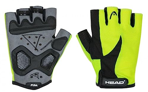 Head - Herrhandskar 7011 - svart/neongul, S
