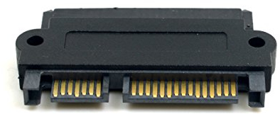 cablecc SFF-8482 SAS 22 pin a 7 pin + adattatore SATA a 15 pin