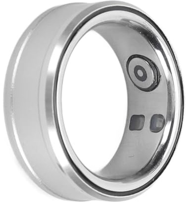 ciciglow Smart Ring, BT 5.1 NFC Smart Ring Health Tracker Monitoraggio della Temperatura Corporea del Sonno Contapassi, Dispositivo Indossabile Intelligente, Controllo Remoto Bluetooth