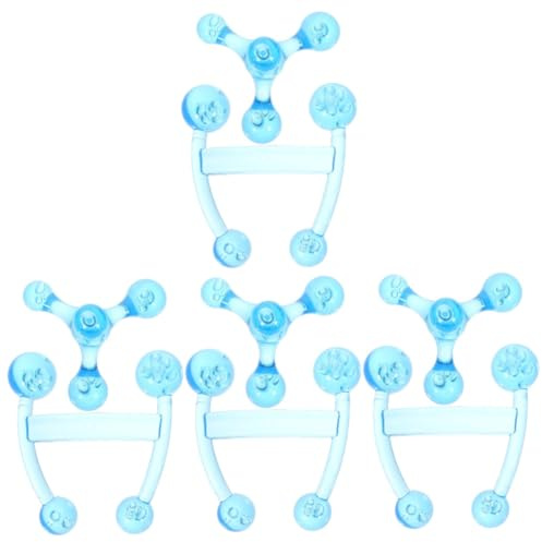 Healeved 8stücke Teiliges Handmassager Körpermassager Für Nacken Und Schultern Tragbar Und Leicht Für Entspannende Massage Mit Ätherischen Ölen Für Zuhause Und Unterwegs