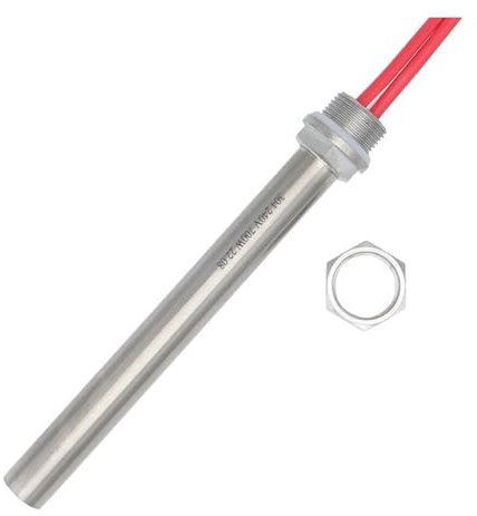 LVSELINGI Calentador de Cartucho roscado DN20, 240V, 700W, Elemento Calefactor SS304 de 3/4 para Calentador de Tanque de Agua, Resistencia de Calentador Tubular de 20mm Cheerfully