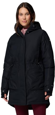 Columbia Harmony Falls Chaquetas Parka, Protección Impermeable, Comodidad Transpirable, Calor Térmico, Ajuste Adaptable, Bolsillos Prácticos - Mujer