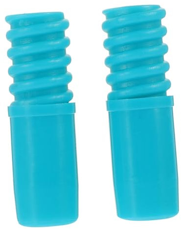 JEWEDECO 2pcs American Type Threaded Adapter Tips for Extension Poles Compatible Rods for Mops and Brooms and Lightweight Design for Easy Installation