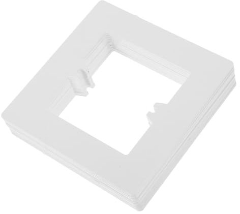 Artibetter 10piezas Cubiertas Decorativas Para Interruptores Pvc Fáciles De Instalar Para Pared