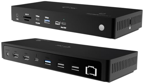 i-tec Dockingstation - USB-C / USB4 / Thunderbolt 3 / Thunderbolt 4 / Thunderbolt 5 (TB4TRIPLEDOCKPD)