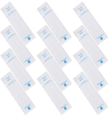 Beaupretty 100Pcs Disposable Thermometer Probe Protective Covers White Digital Thermometer Sleeves Sanitary Protective Films for Tip Suitable for Medical and Home Use