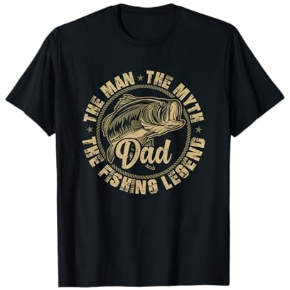 Chemise Pêcheur Homme Garçons Pêche Cadeau Pêcheur T-Shirt
