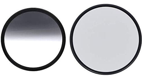 Rollei F:X Pro Grauverlaufs-Rundfilter Soft GND 8 (82 mm) & F:X Pro Rundfilter (82 mm, CPL-Filter) Schraubfilter aus Gorilla®* Glas mit hoher Farbtreue und Reflexionsfreiheit