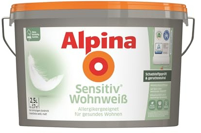 Alpina Sensitiv® Wohnweiß 2,5 Liter