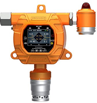 Rilevatore di perdite di gas, H2S Rilevatore di gas, 0-200 ppm, sniffer di gas portatile, rilevatore di gas combustibile; Con suono e PORTATO Allarme per la casa(With)