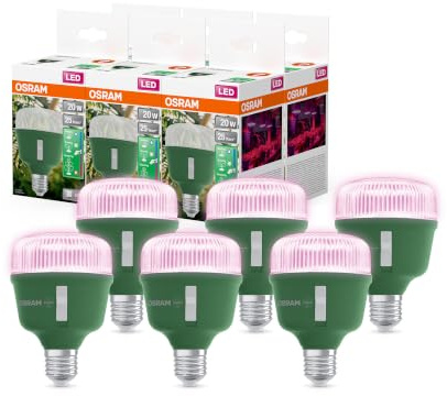 Osram LED Star Grow Lamp T 80 20W Clear E27, White