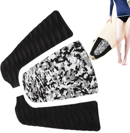Anti-Rutsch-Skimboard-Traktionspad-Set, 3-teiliges Paddelboard-Deck-Grip, Wassersport-Zubehör, 34 cm, für , Kajaks, Angeln, Pool, Meer und Outdoor-Performance-Saison