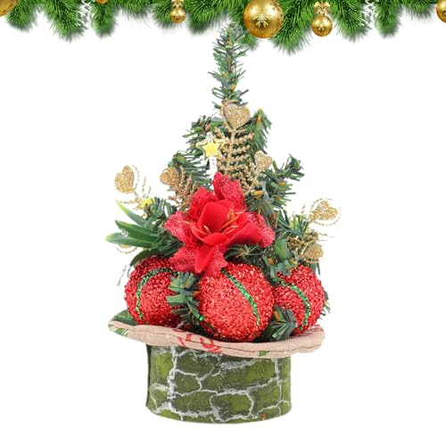 Weihnachtsbaum 22 cm Kunstpflanzen Dekoration