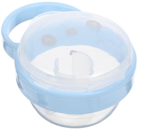 Angoily Estuche Portátil para Chupetes de Pp sin Rebabas Fácil de Limpiar Caja para Chupete Adecuado para Viajes y Guardar de Ñiño de Forma Higiénica