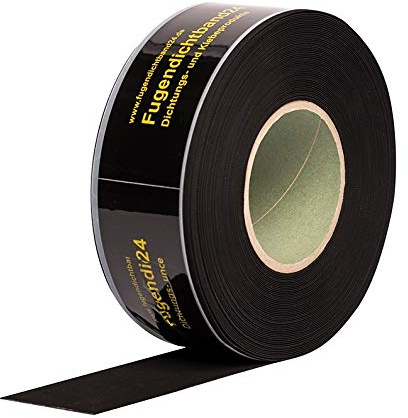 EPDM Vollgummi 0,6mm 20m Rolle selbstklebende Bauwerksabdichtungs-Folie außen 50mm EPDM/Vollgummi