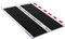 LIEKUMM Rollstuhlrampe 91 cm, 300 kg Tragkraft Aluminium Auffahrrampe rutschfest, Rollstuhlrampe für Treppen, Tragbare Rampe für Rollstuhl, Türschwellen, Zuhause