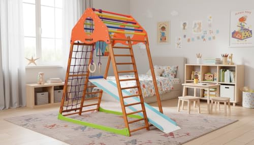 L'angolo Sportiva da Arrampicata per Bambini Kindwood-Sky - Magazzino UE