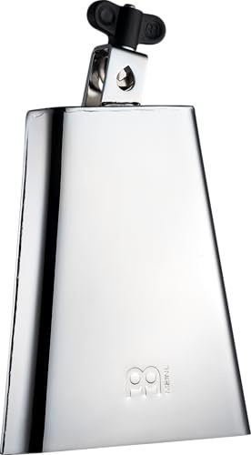 Meinl Percussion 7 1/2 Salsa Timbales Cowbell, Chrome Finish