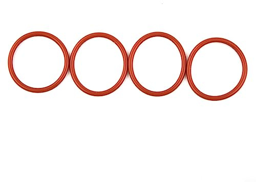 4 Stück Seitenbürstengurt O-Ring Für Neato für Botvac D75 D80 D85 D3 D6 D5 D7 Seitenbürsten-O-Ring Antriebsriemen Durchmesser 24 mm, Innendurchmesser 21 mm, Dicke 2 mm