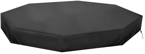 Cubierta De Caja De Arena Caja De Arena Con Cubierta De 84x78x9 Inch Cubierta De Caja De Arena Octágono Cubierta De Caja De Arena De Repuesto Impermeable a Prueba De Polvo Con Cordón Para Exteriores