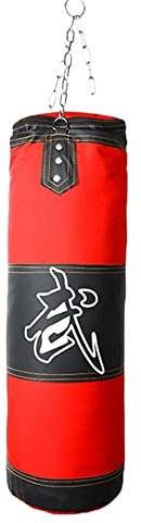 Boxsack Dreischichtiger Boxsack Hängendes Zubehör Roter hängender hohler Sandsack Taekwondo Tumbler Boxsäcke